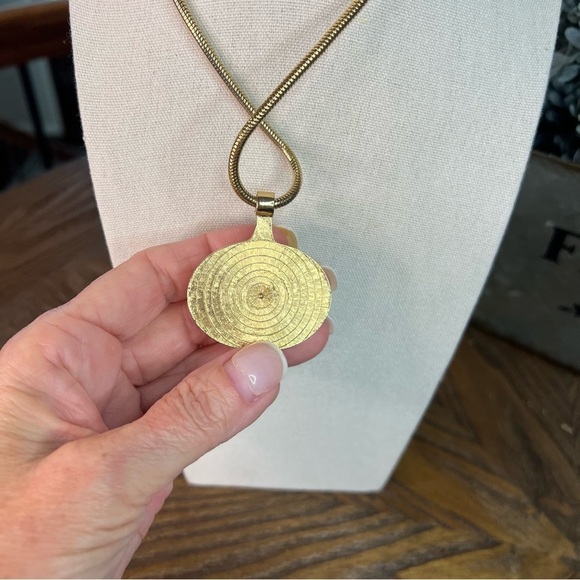 Stunning Picture Jasper Necklace with Chain - Picture 4 of 4